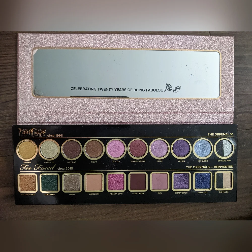 Too Faced - Then & Now Eyeshadow Palette | Cheers to 20 Years Limited Edition